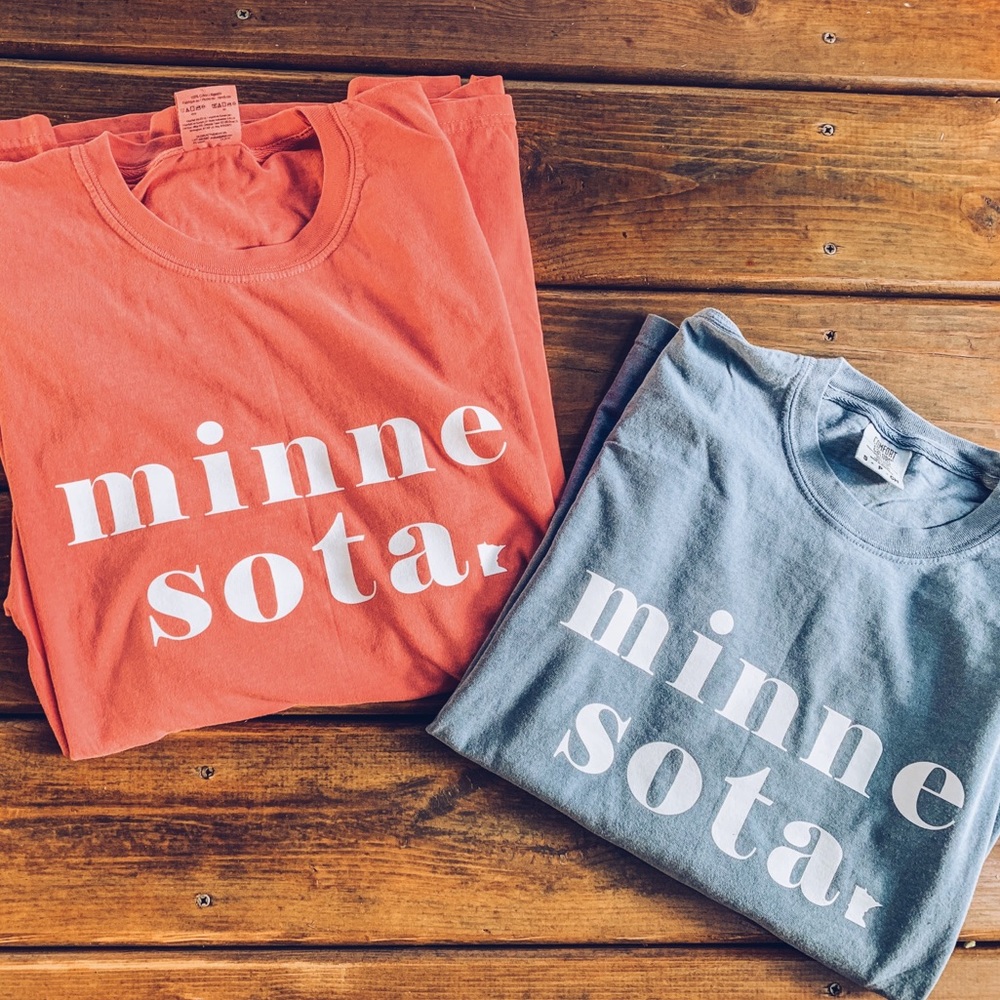Custom state tees & long sleeves